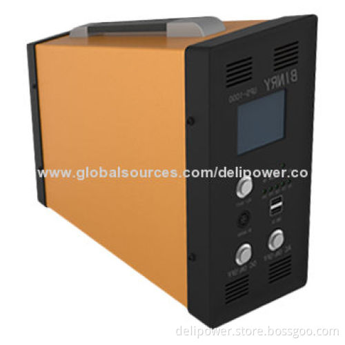 UPS with PV Input Function Can Connect Solar Panel, Double USB 5V, 12V DC/10A Output Voltage